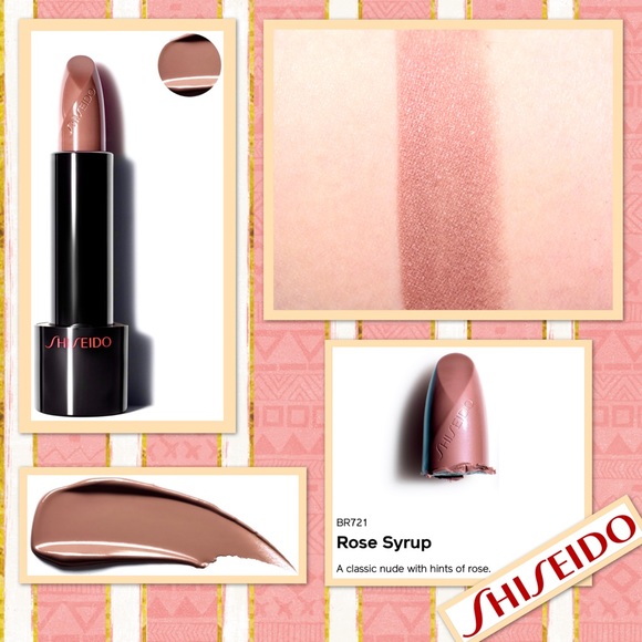 Shiseido Rouge Rouge Lipstick in Rose Syrup - Picture 5 of 8